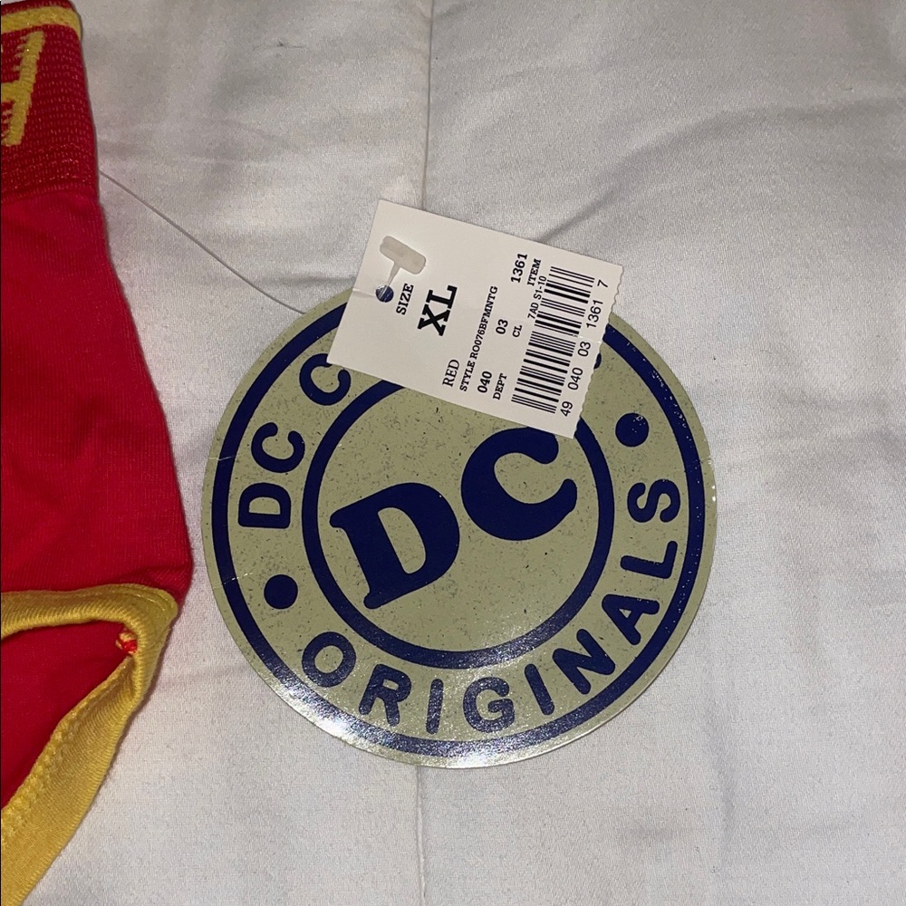 DC Comics Superman & Flash Briefs - Blue, Red, Yellow - Picture 2 of 5